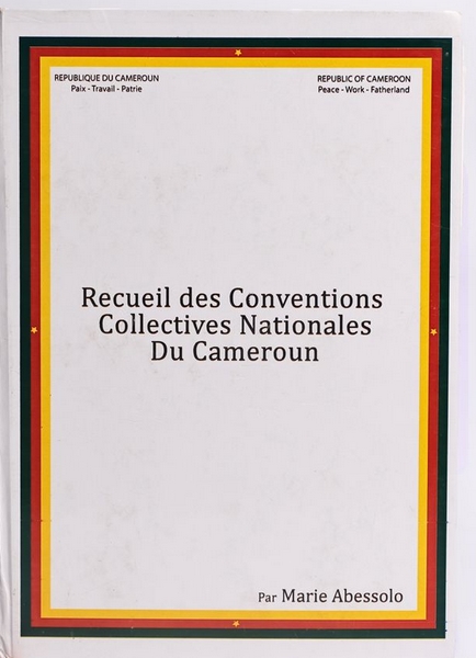Collection of national collective agreements in Cameroon